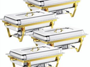 Imported Chafing Dishes – Elegant Stainless Steel Buffet Warmers