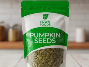 Fowa Foods Pumpkin Seeds 260g – Nutritious, Protein-Rich Healthy Snack