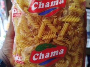 Chama Fusilli 500g – Italian Corkscrew Pasta, Low-Fat & Versatile