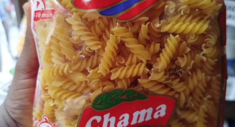 Chama Fusilli 500g – Italian Corkscrew Pasta, Low-Fat & Versatile