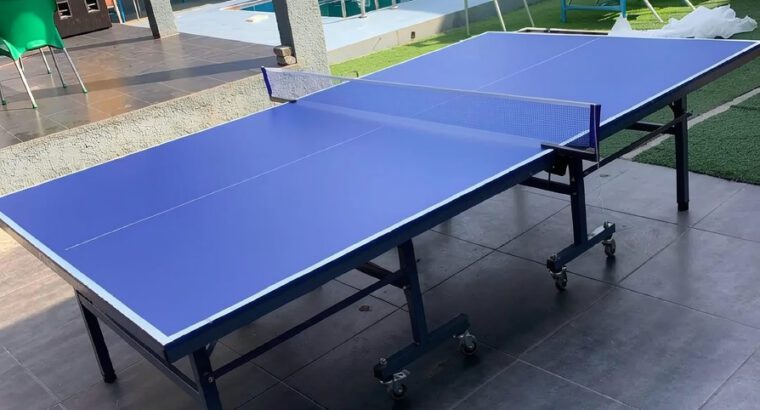 Olympic Standard Foldable Table Tennis Table – Indoor & Outdoor, Complete Set