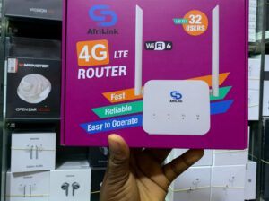 Afrilink Universal Router Z20 (Brand New) – 1200Mbps, 2 LAN Ports, High-Speed WiFi