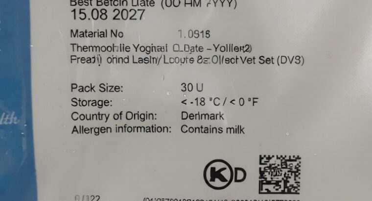 Yoghurt Culture YF-L903 – Premium Starter for Homemade & Small-Scale Yogurt