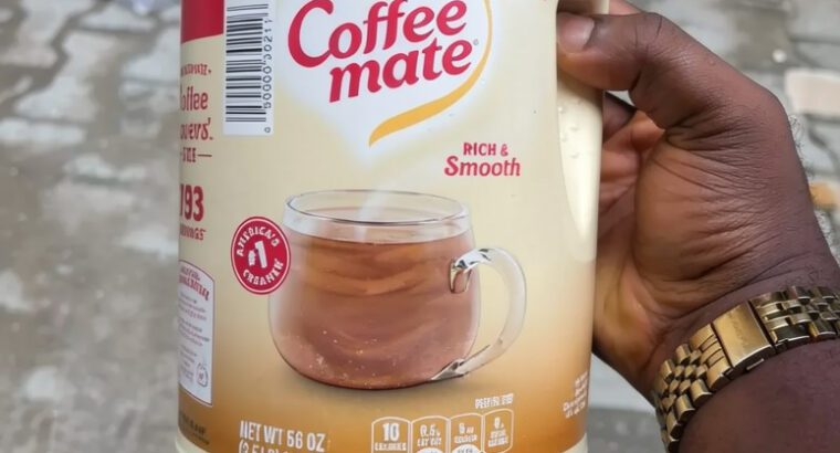 Nestlé Coffee Mate Creamer 1.5kg – Dairy-Free, Lactose-Free, Fat-Free, No Added Sugar