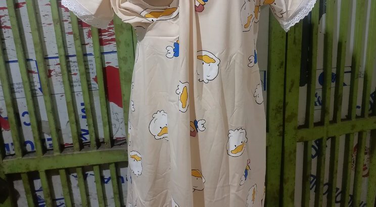 Multipurpose Maternity & Nursing Night Gown – Comfortable Cotton Feeding Dress for Mothers (Brand Ne