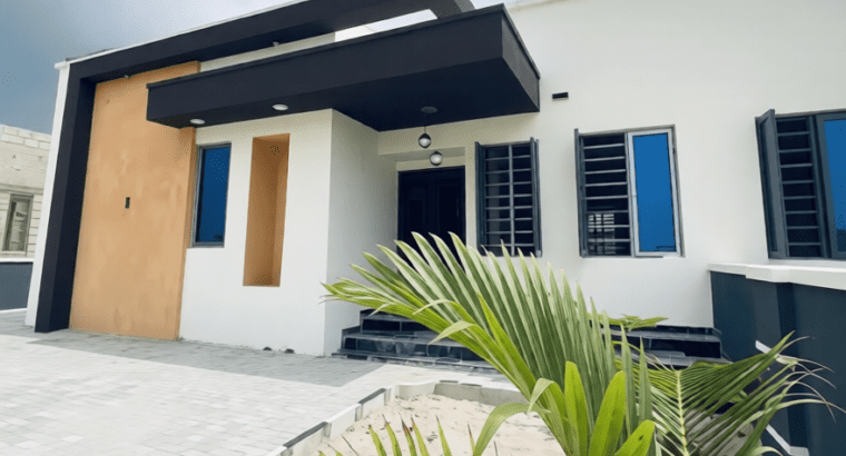 Newly Built 4 Bedroom Semi-Detached Bungalow for Sale in Awoyaya (Eputu) | C of O | Solar Inverter