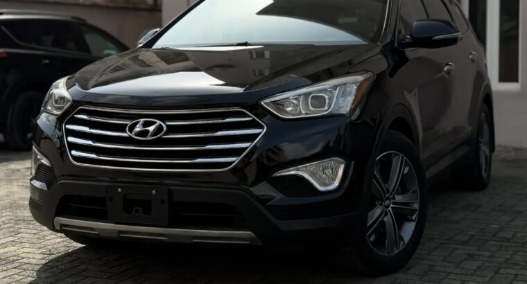 2015 Hyundai Santa Fe Limited AWD Black SUV | 3.3L V6 | Automatic | Foreign Used | 126,000 km