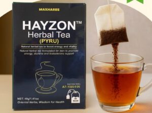 Hayzon Pyru Tea – Immune Boosting Vitamin C Powder for Adults, Natural Fruit Flavor
