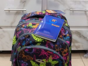 High Quality Children & Teen Trolley School Bag – Multipurpose Rolling Backpack (Unisex, Multicolor,