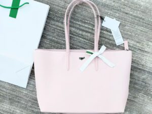 Lacoste Women’s Handbag – Stylish Faux Leather Bag, Brand New