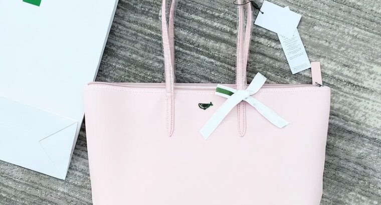 Lacoste Women’s Handbag – Stylish Faux Leather Bag, Brand New