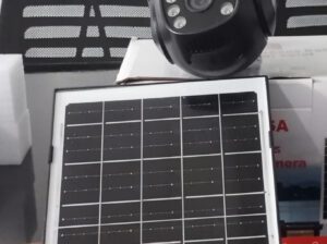 Dual Lens PTZ Solar CCTV Camera 4G SIM Enabled – Wireless Outdoor Security Camera