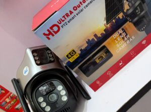 Dual Lens PTZ Solar CCTV Camera 4G SIM Enabled – Wireless Outdoor Security Camera