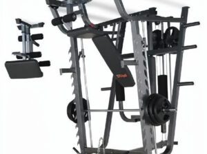 680T Deluxe Full Smith Machine – Multi-Function Strength Training Equipment for Home & Gym Workout,