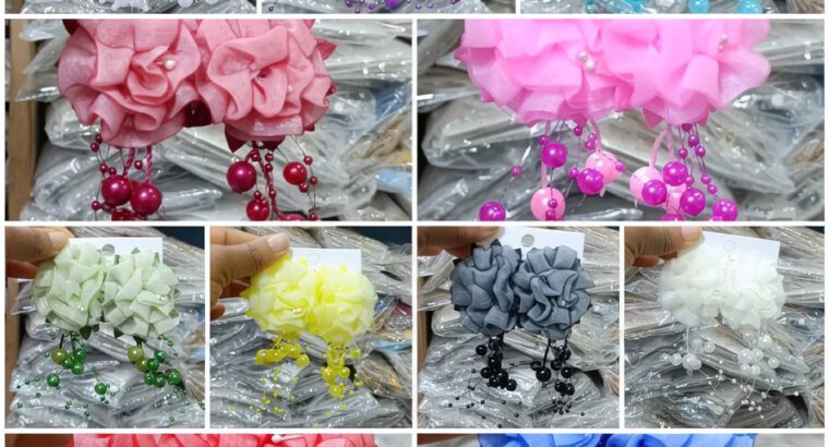 Quality Floral Earrings for Women (Brand New) – Casual Style, Brushed Finish