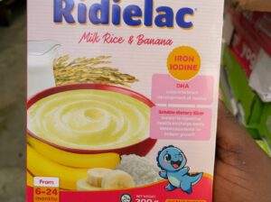 Ridielac Baby Cereal 300g – Ages 6–24 Months, DHA, Vitamins & Minerals, Brain & Growth Support