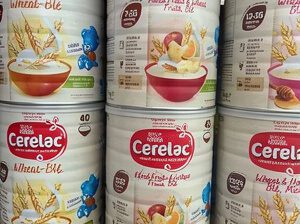 Nestlé Cerelac Mixed Fruit & Wheat Baby Cereal 1kg – Ages 7–36 Months, Vitamin D, Iron & Calcium