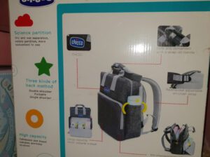 Chicco Mother Care Bag (All-in-One) – Premium Diaper Bag for Baby Essentials (Brand New)