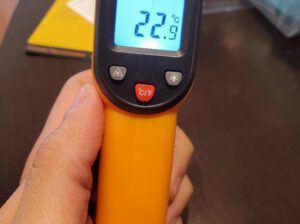Infrared Thermometer – Non-Contact Digital Temperature Scanner for Humans