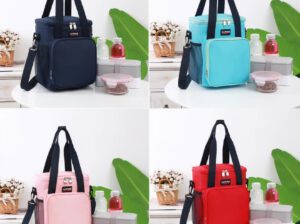 Sannea Insulated Lunch Bag – Unisex, Multipurpose, Easy to Clean, Adjustable Handle