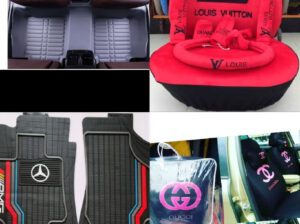 Louis Vuitton Complete Car Interior Set – Luxury Car Accessories Full Interior Kit (Brand New)