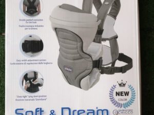 Chicco Baby Carrier for Newborns – Adjustable Front & Back Carrier from 0 Months