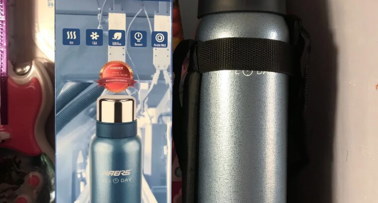 Haers Water Flask 1.6L | Insulated Thermal Bottle | Keeps Hot for 24 Hours