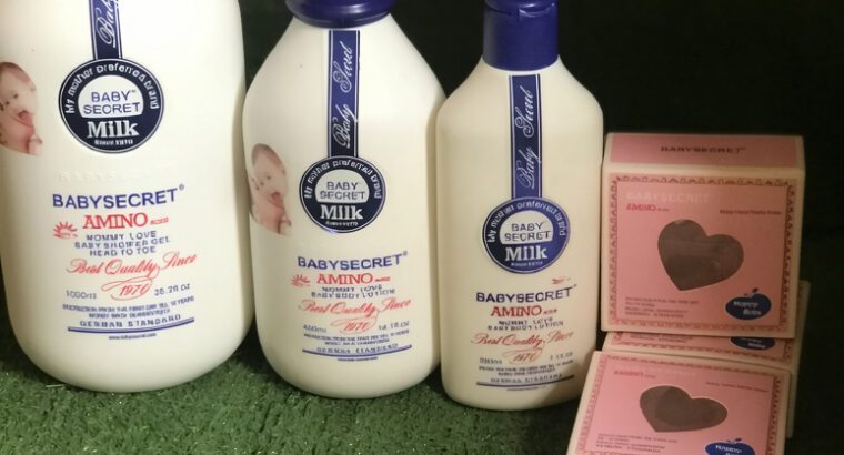 Baby Secret Milk Amino Acid Baby Lotion 400ml | Gentle & Moisturizing