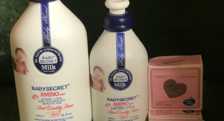 Baby Secret Milk Amino Acid Baby Lotion 400ml | Gentle & Moisturizing