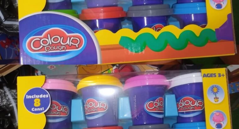 Color-Dough Modeling Compound 8-Pack | Non-Toxic Kids Art & Craft Set