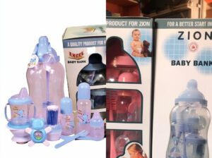 Feeding Bottle Set Baby Bank | 100ml | Unisex | 0-3 Months