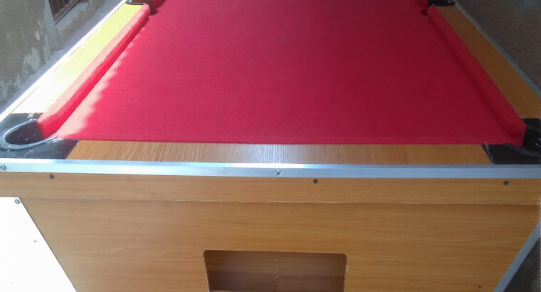 7ft HDF Snooker, Billiard & Pool Table – Brand New with Complete Accessories