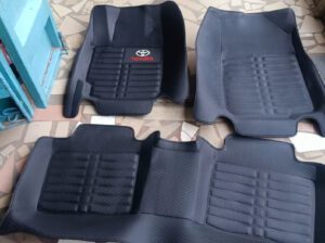 Fiber Car Floor Mats – Premium Quality Durable Interior Floor Protection Mats, Anti-Slip Universal F