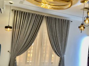 Premium Turkish & American Blackout Curtains – Multicolor, Brand New with Installation