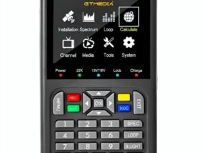 GT Media Satellite Finder V8 (Brand New) – Digital Signal Meter for TV Dish Alignment