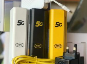 MTN Universal 5G Router (Brand New) – 150Mbps Speed, 2 LAN Ports, High-Speed Internet