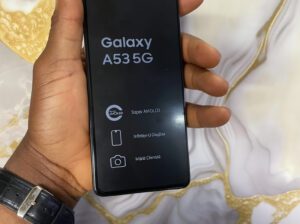 Samsung Galaxy A53 5G 128GB Black (Used) – 6GB RAM, 64MP Camera, 6.5″ AMOLED