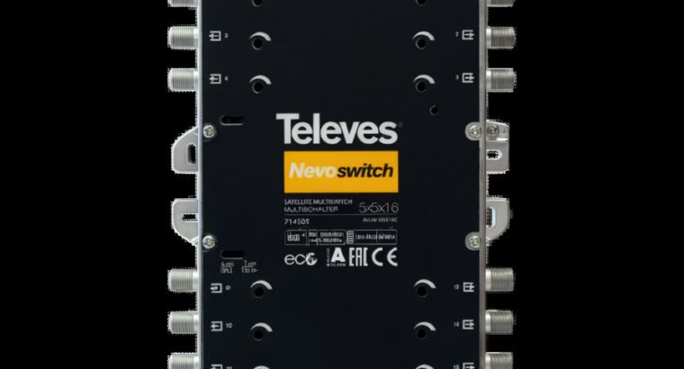 Televes Multi-Switch (Brand New) – Satellite TV Signal Distribution Accessory