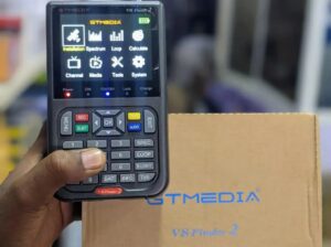 V8 Satellite Finder (Brand New) – Digital Signal Meter for Dish Alignment