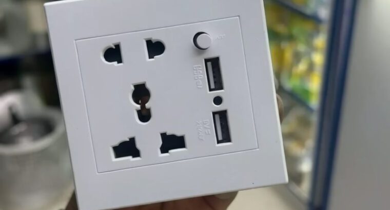 Wall Socket Spy Camera (Brand New) – Hidden Security Camera for Home & Office