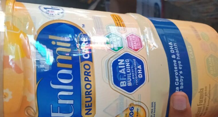 Enfamil NeuroPro Care Baby Milk – Stage 1 & 2, 0–12 Months, Brain & Immunity Support, 587g