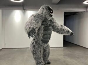 Big Inflatable King Kong Gorilla Mascot Costume – 9ft, Brand New