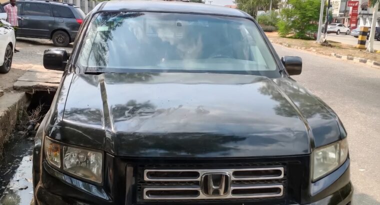 2007 Honda Ridgeline RT 4×4 Crew Cab – Black, Reliable Pickup, Automatic