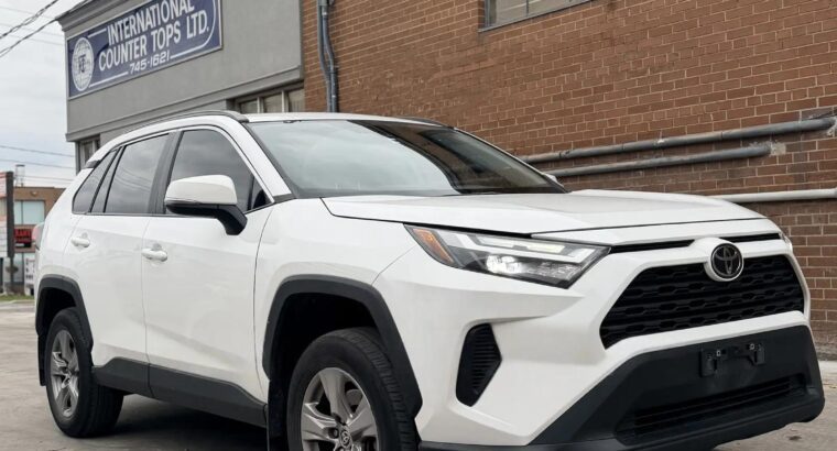 2023 Toyota RAV4 XLE AWD – Foreign Used, Accident-Free SUV, White