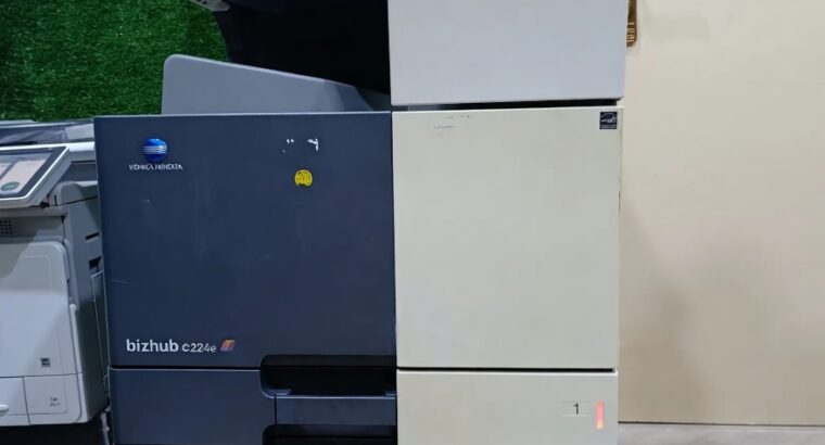Konica Minolta Bizhub C224 – A3/A4 Color Multifunction Photocopier (Used)