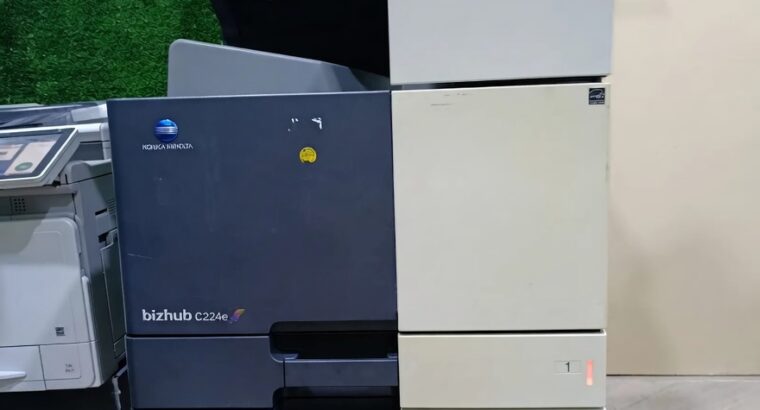 Konica Minolta Bizhub C224e – A3 Color Multifunction Laser Printer (22ppm)