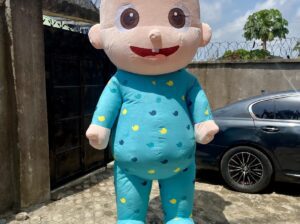 Big Inflatable Cocomelon Costume – Unisex, Brand New