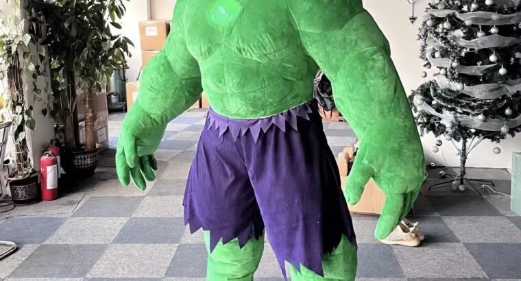 Giant Inflatable Hulk Mascot Costume – 9ft, Brand New