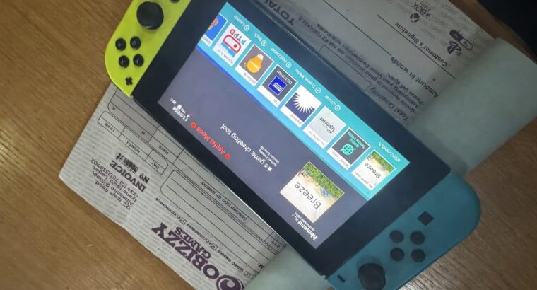Nintendo Switch Nintendo Switch – Used, Preloaded Games, Portable Gaming Console