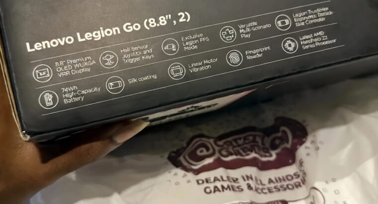 Lenovo Legion Go 2 Brand New Lenovo Legion Go 2 – High-Performance Handheld Gaming Console